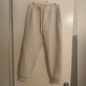 Madewell quilted joggers